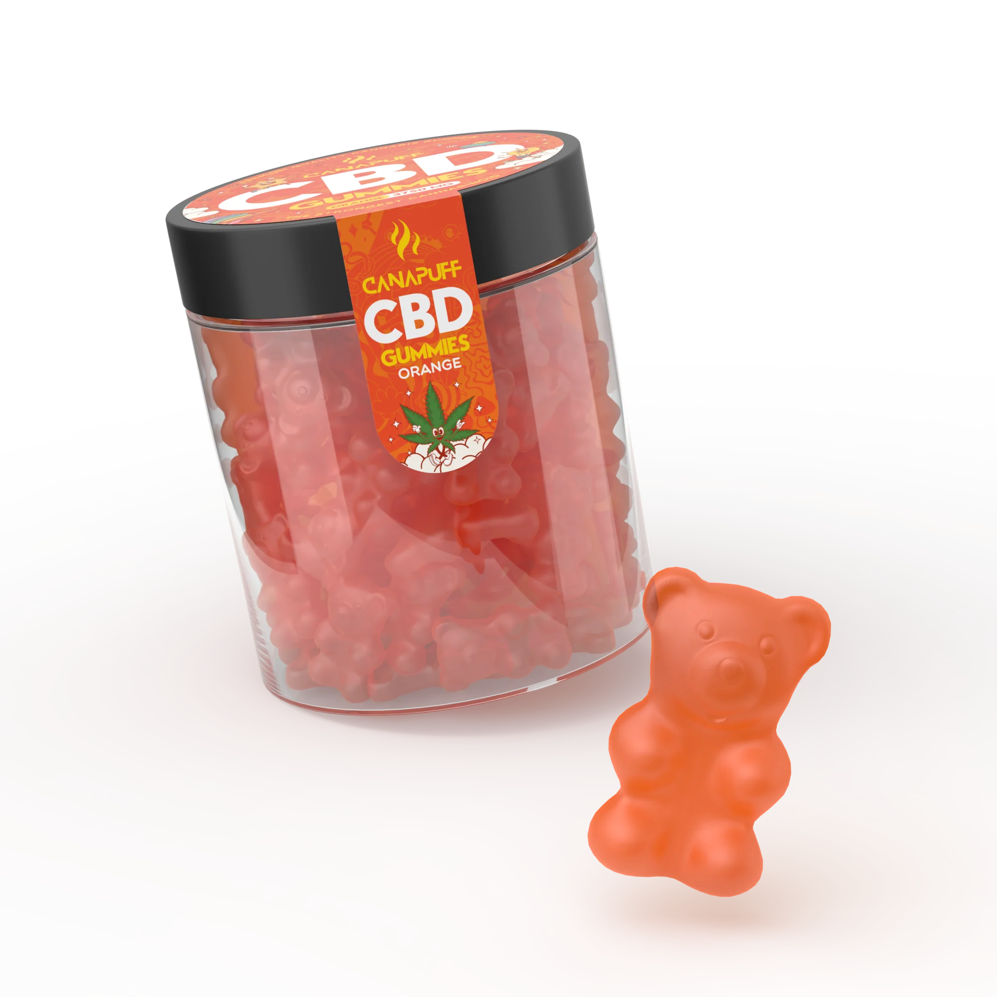 CBD Gummies Orange - Image 4