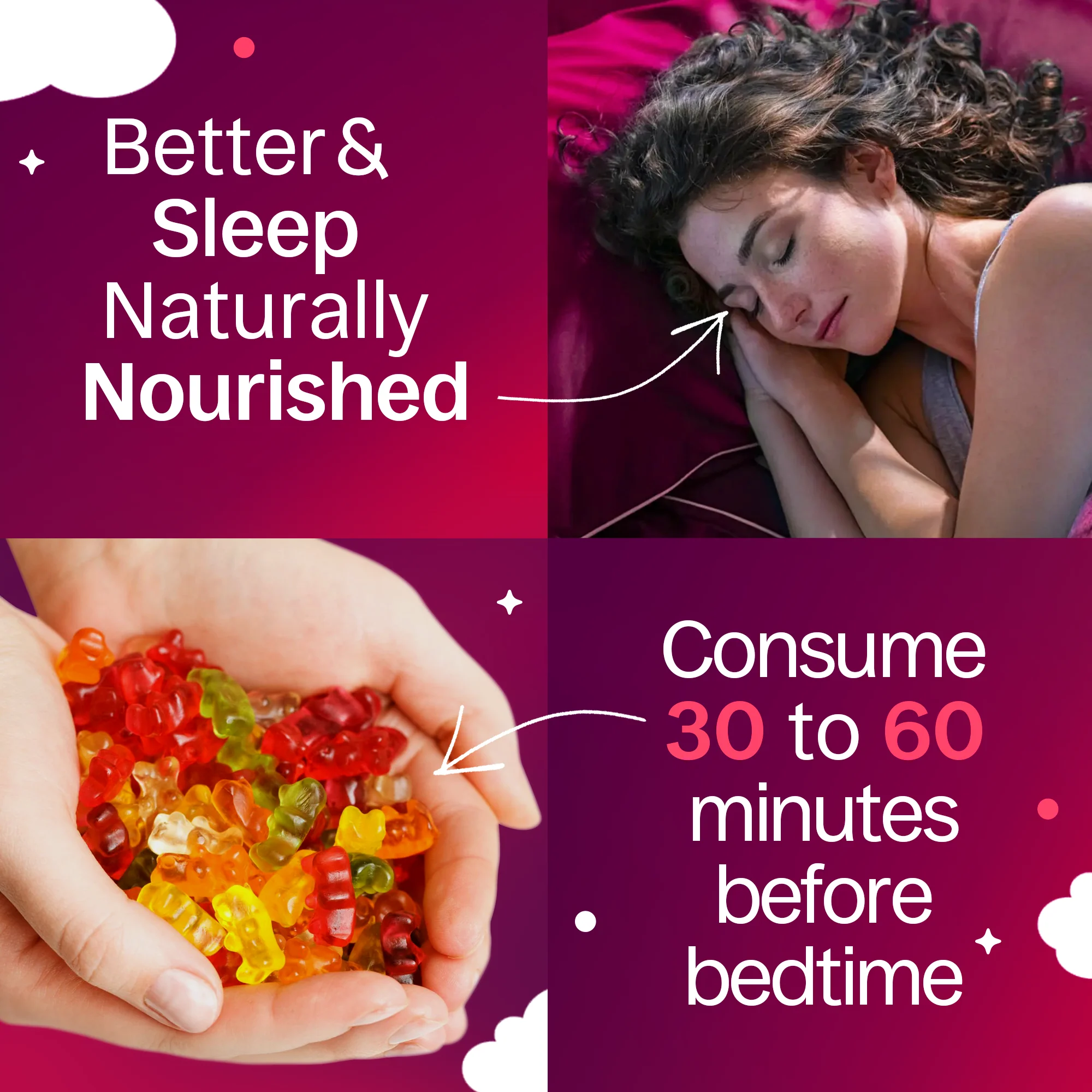 Melatonin+CBD Gummies Cherry - Image 4