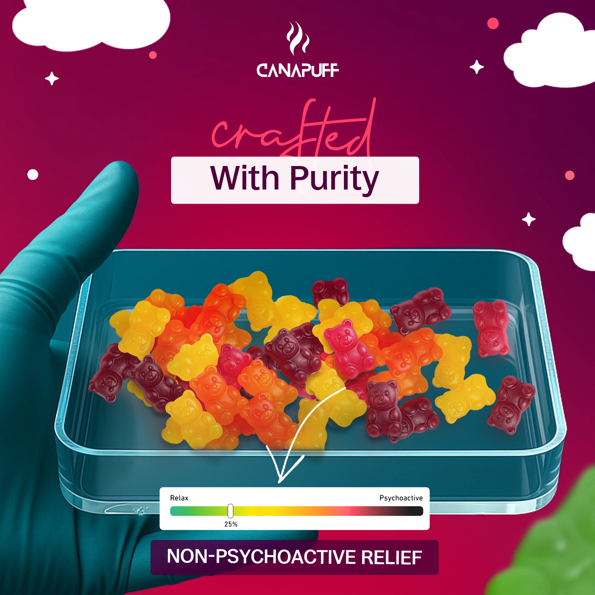 Melatonin+CBD Gummies Cherry - Image 9