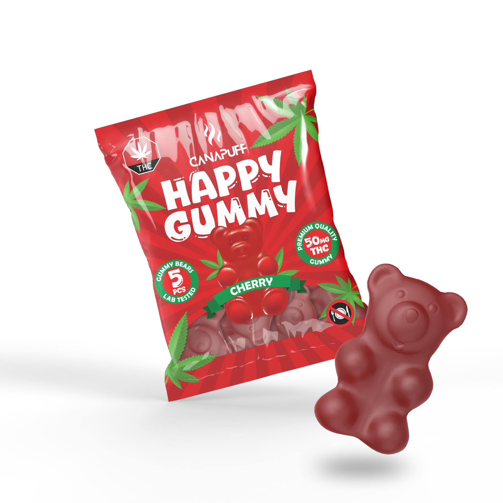 THC Gummies Cherry - Image 14