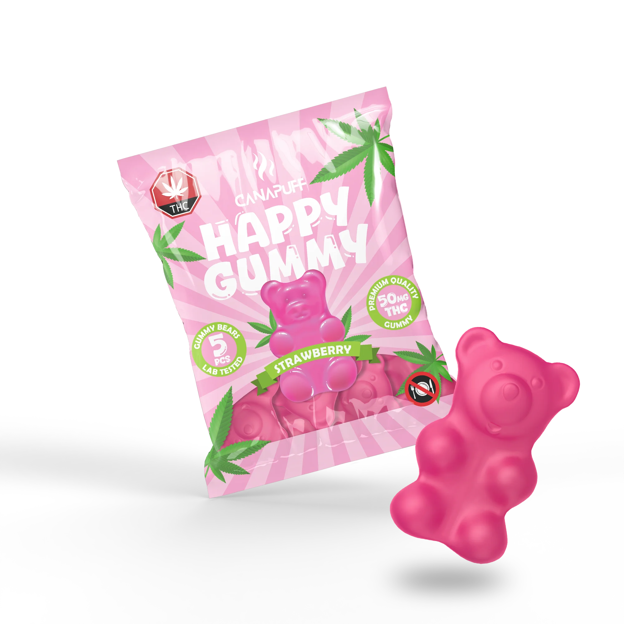 THC Gummies Strawberry - Image 13